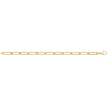 Gold Paperclip Bracelet