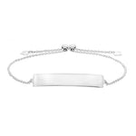 Silver ID Chain Bracelet