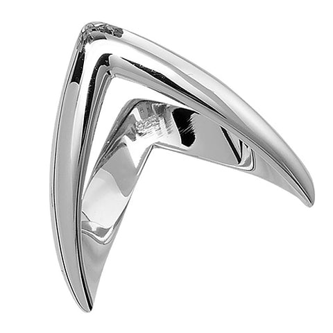 Silver Wishbone Ring